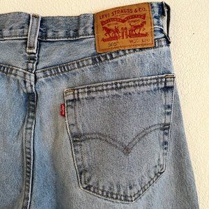 Levi Straight Mom Jeans W30 L30